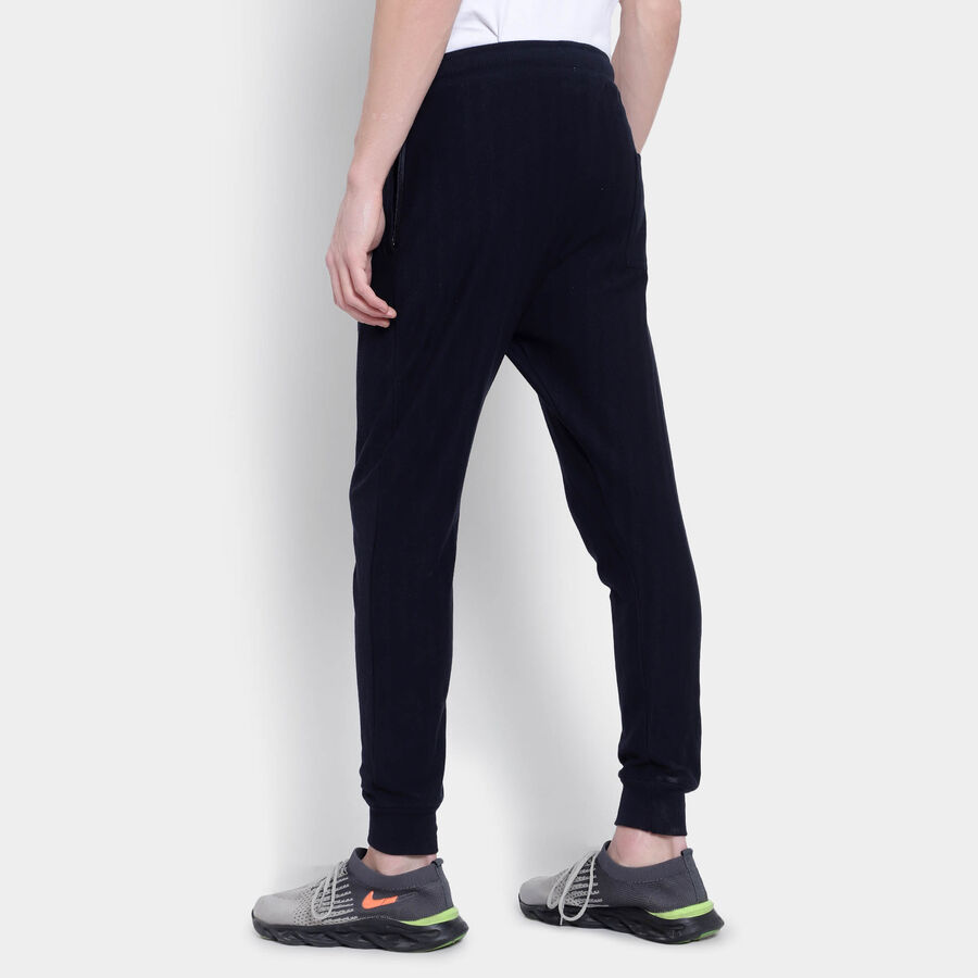 Solid Track Pants, Navy Blue, large image number null