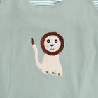 Infants' 100% Cotton Baba Suit, हल्का हरा, small image number null