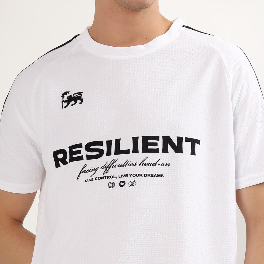 Men's Drifit T-Shirt, सफ़ेद, large image number null