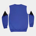 Cut And Sew Sweatshirt, Royal Blue, small image number null