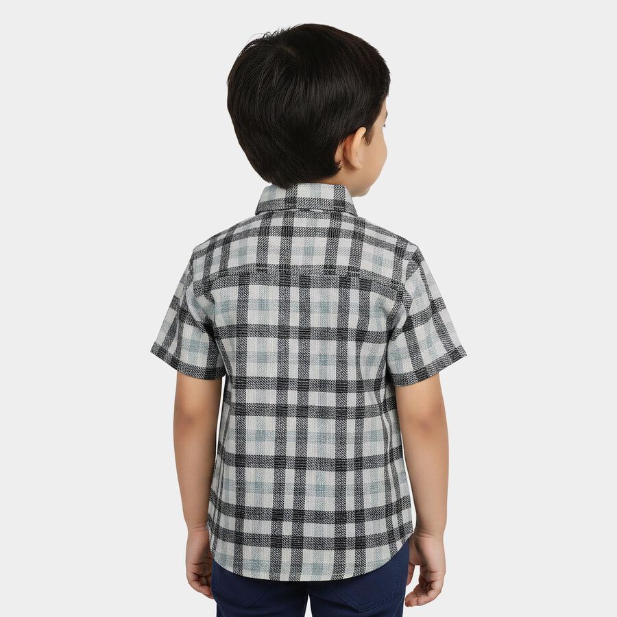 Boys' Casual Shirt, सफ़ेद, large