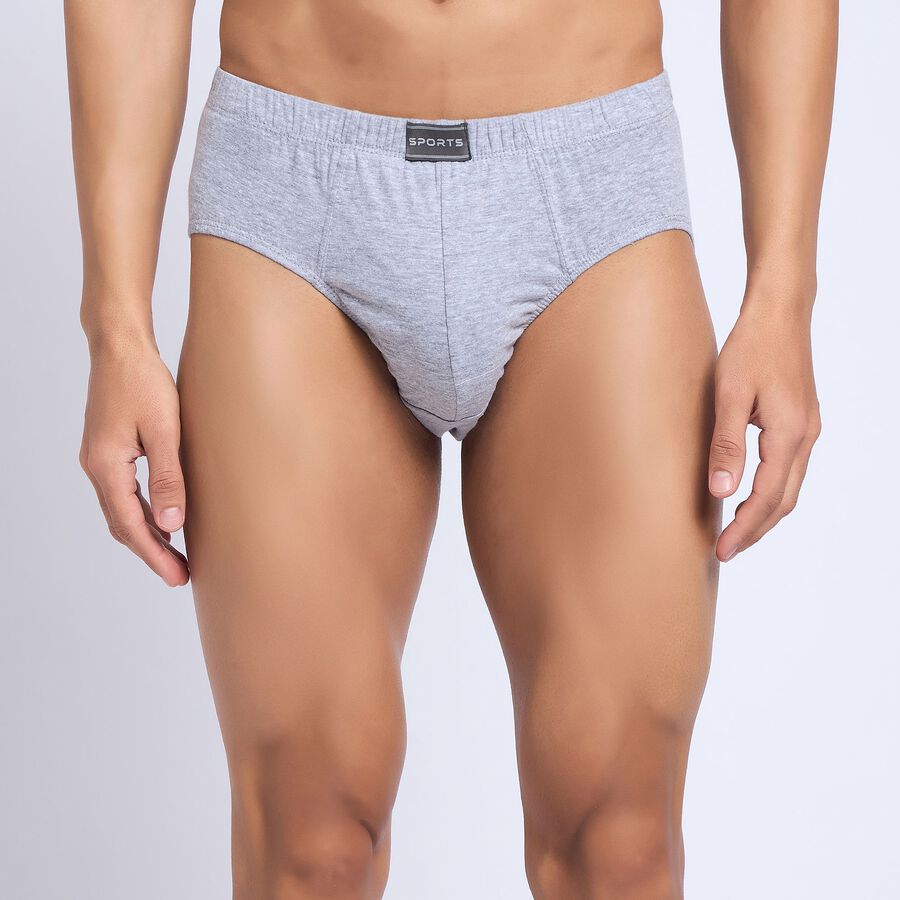 Men's 100% Cotton Trunks, Black, large image number null