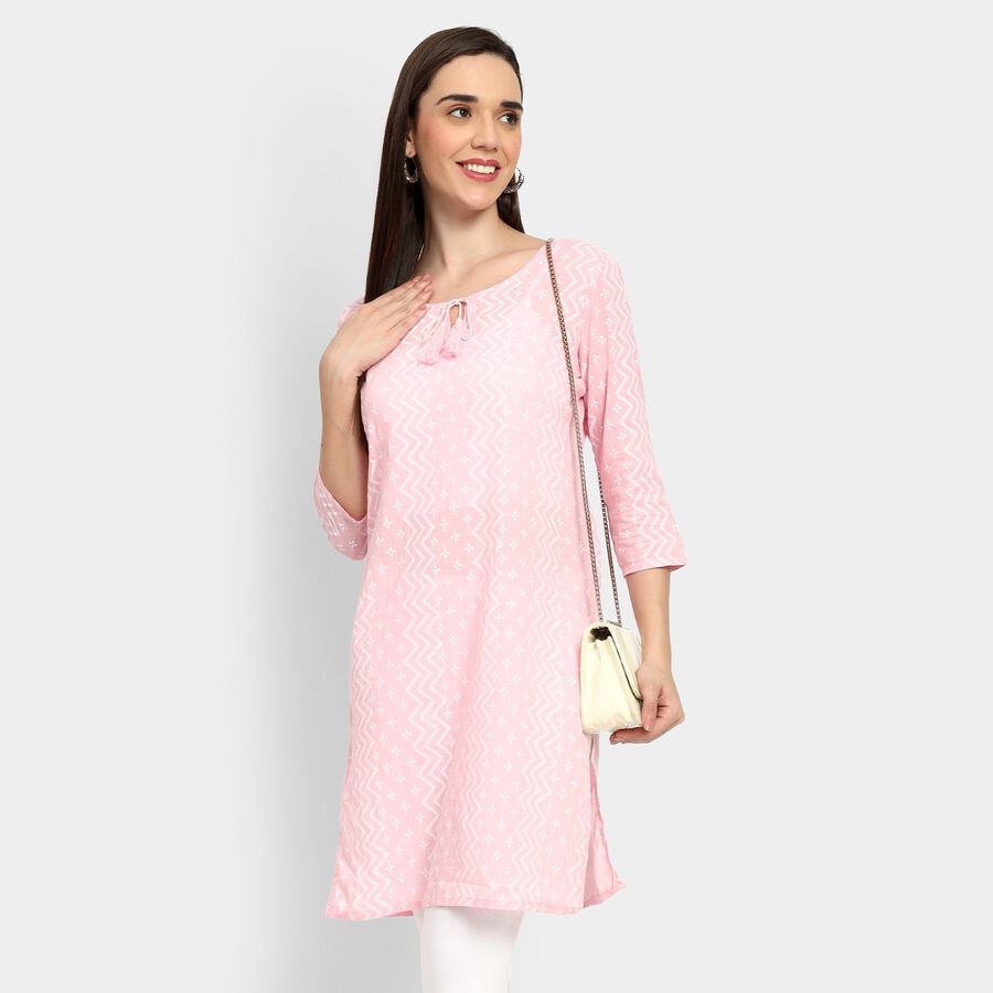 Ladies' Kurta, Light Pink, large image number null