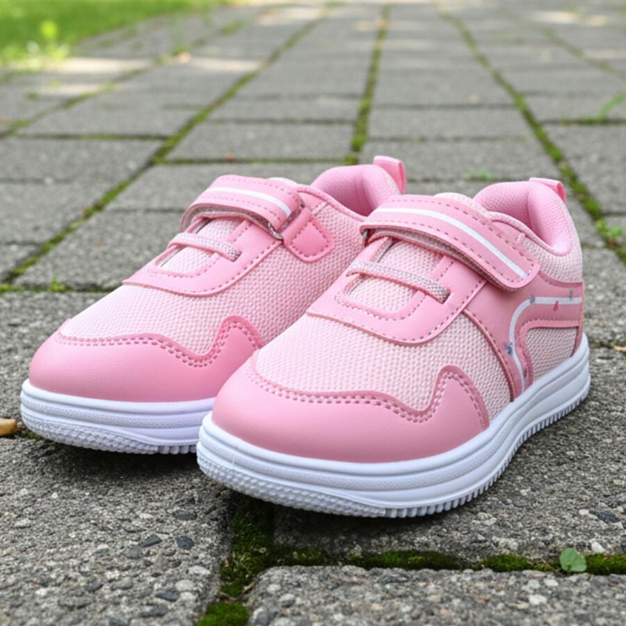 Girls' Shoes, गुलाबी, large image number null