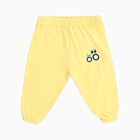 Infants' Yellow Cotton Tractor Print Pyjama, Yellow, small image number null