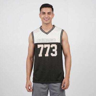 Men's Olive Crew Neck Casual T-Shirt