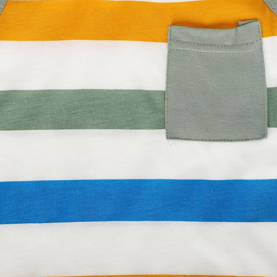 Boys Light Green Round Neck Casual Boys T-Shirt, हल्का हरा, large