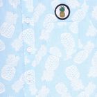 Infants' Cotton Shirt, Light Blue, small image number null