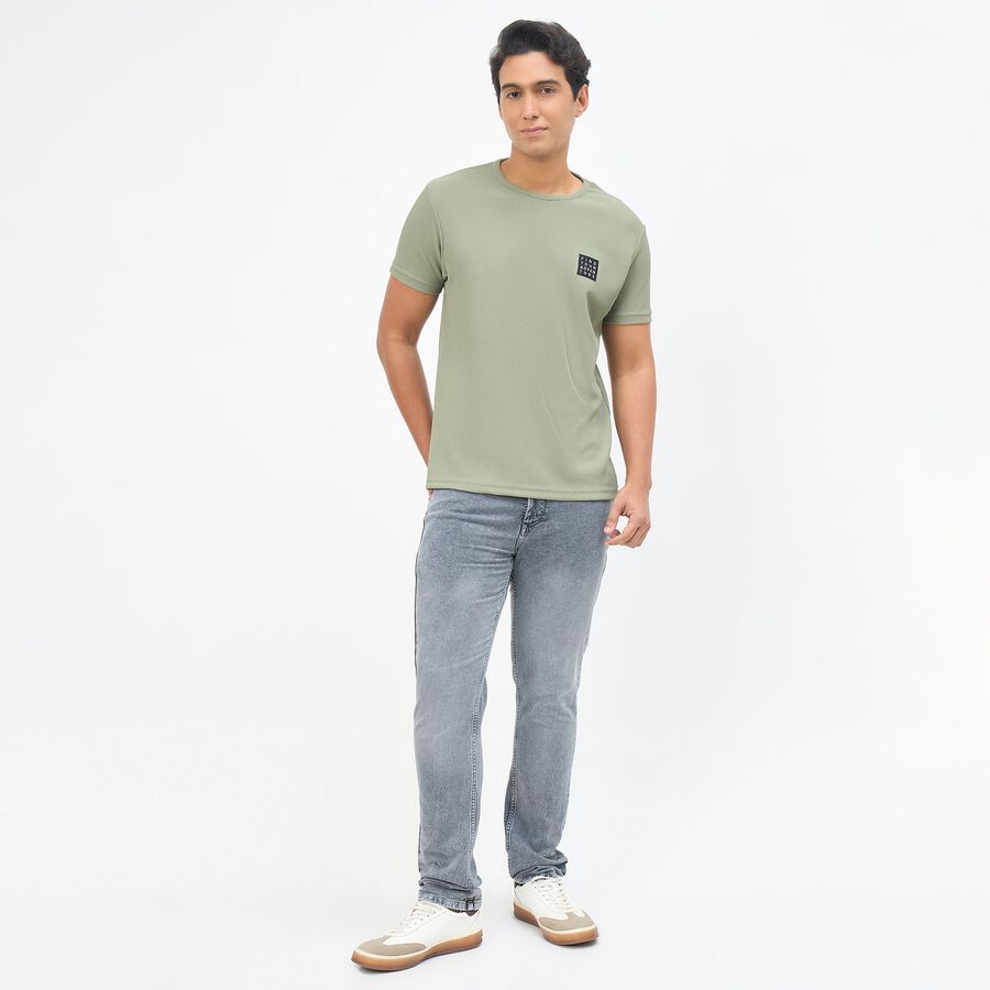 Men's Slim Fit Jeans, Light Grey, large