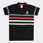 Boys Cotton T-Shirt, Black, small image number null