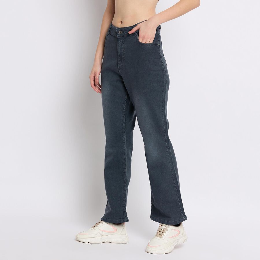 Ladies' Jeans , गहरा ग्रे, large image number null
