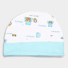 Infants' Cotton Gift Set (Cap, Mittens, Booties), White, small
