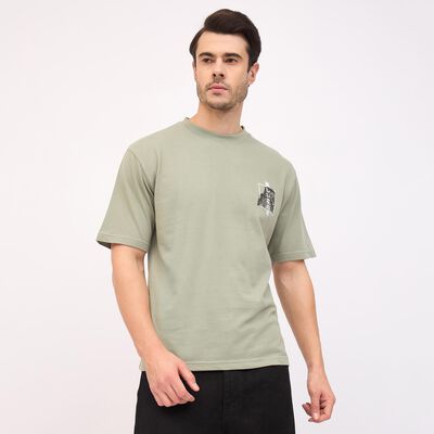 Men's Round Neck Half Sleeves T-Shirt