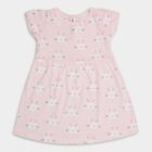 Infant Girls' 100% Cotton Frock , Light Pink, small image number null
