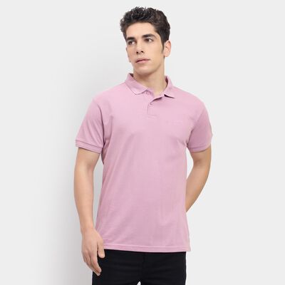 Men's Collared Half Sleeves T-Shirt 