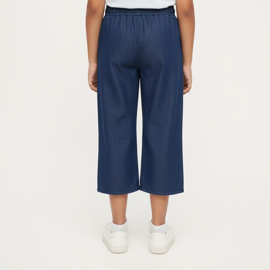 Girls' Jeans, मध्यम नीला, large image number null