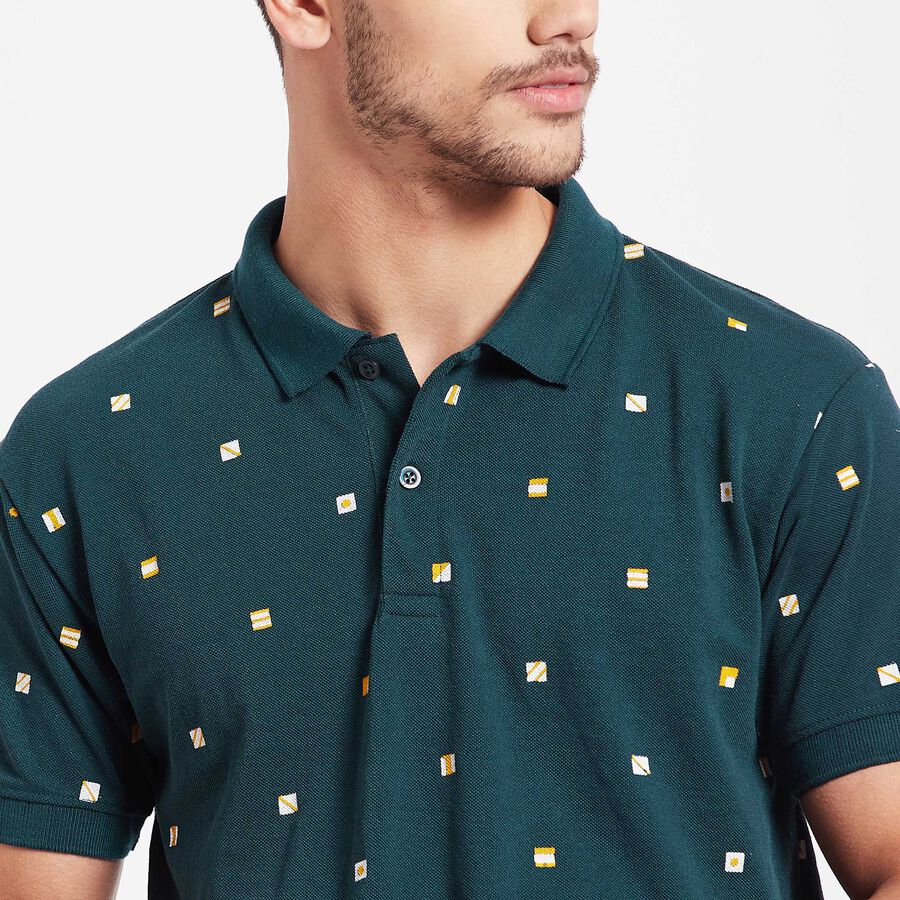 All Over Print Polo Shirt, Dark Green, large image number null
