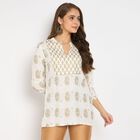 Ladies' Kurti, सफ़ेद, small image number null