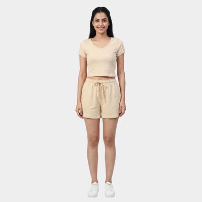 Women's Beige Co-Ord Set