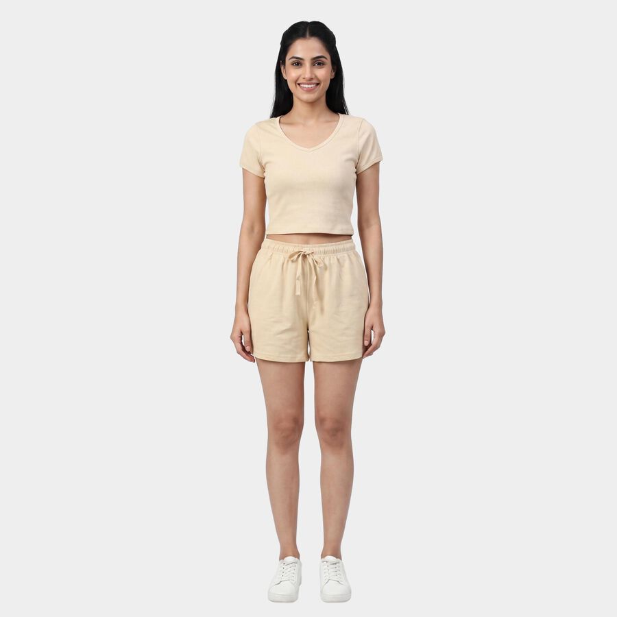 Women's Beige Co-Ord Set, Beige, large