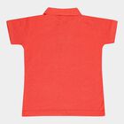 Boys Solid T-Shirt, लाल, small image number null