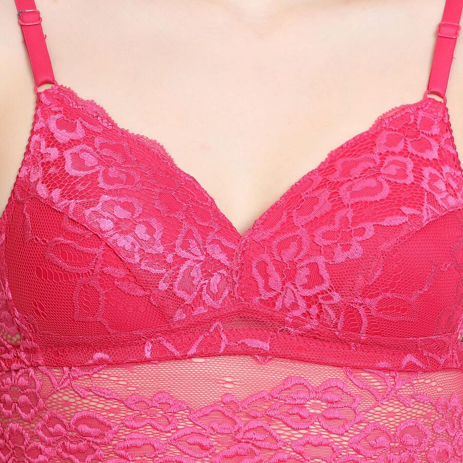 Ladies' Bra , Fuchsia, large image number null