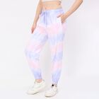 Women's Lilac Regular Fit Side-Striped Track Pants, Lilac, small