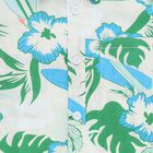 Boys Light Green and Blue Cotton Half Sleeve Classic Casual Shirt, हल्का हरा, small image number null