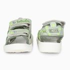 Boys' Green Velcro Strappy Sandals, Green, small