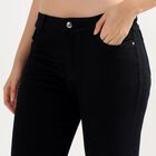 Ladies' Low Rise Jeans , Black, small