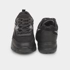 Men's Lace-Up Sports Shoes, काला, small image number null