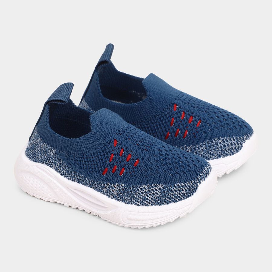 Infant Boy's Shoes, Blue, large image number null