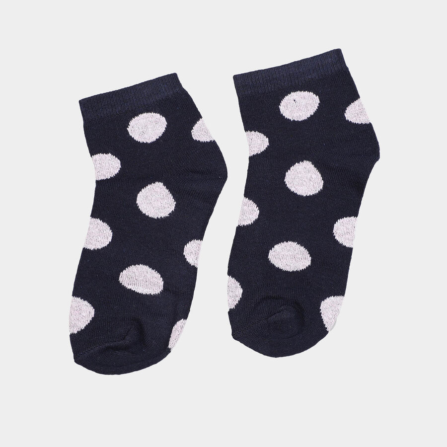 Girls Ankle Length Socks, Light Pink, large image number null