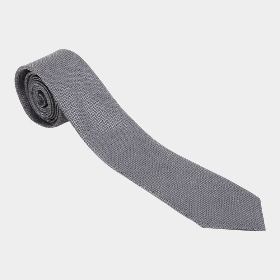 Solid Tie, Dark Grey, large image number null