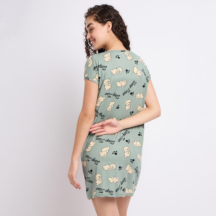 Ladies' Nighty, Light Green, large image number null