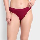 Ladies' 100% Cotton Panty, वाइन, small image number null