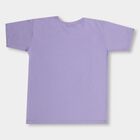 Boys' Half Sleeves T-Shirt , Lilac, small image number null