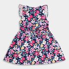 Girls' 100% Cotton Frock , नेवी ब्लू, small image number null