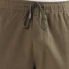 Men's Slim Fit Casual Trousers, Light Green, small image number null