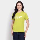 Ladies' Round Neck T-Shirt, Neon Green, small image number null