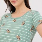 Ladies' 100% Cotton Nighty, Light Green, small image number null