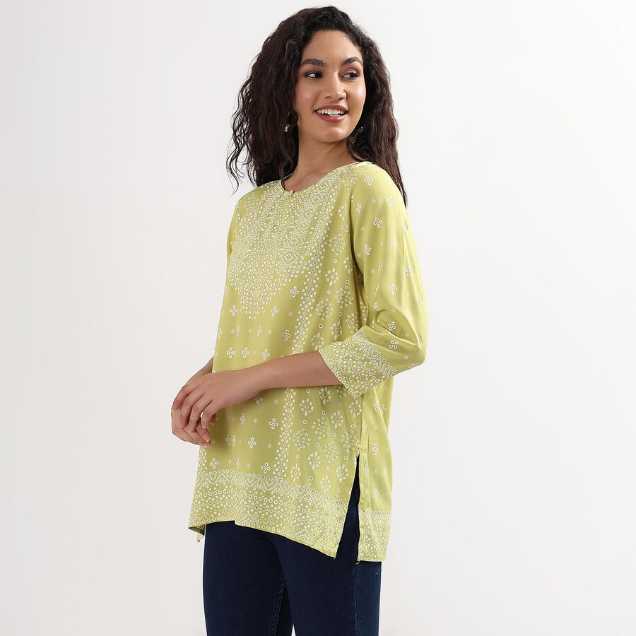 Ladies' Kurti , हल्का हरा, large image number null