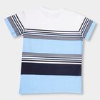 Boys' 100% Cotton Half Sleeves T-Shirt , Light Blue, small image number null