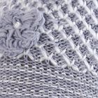 Women's Light Lavender Knitted Beanie Cap, Dark Grey, small image number null