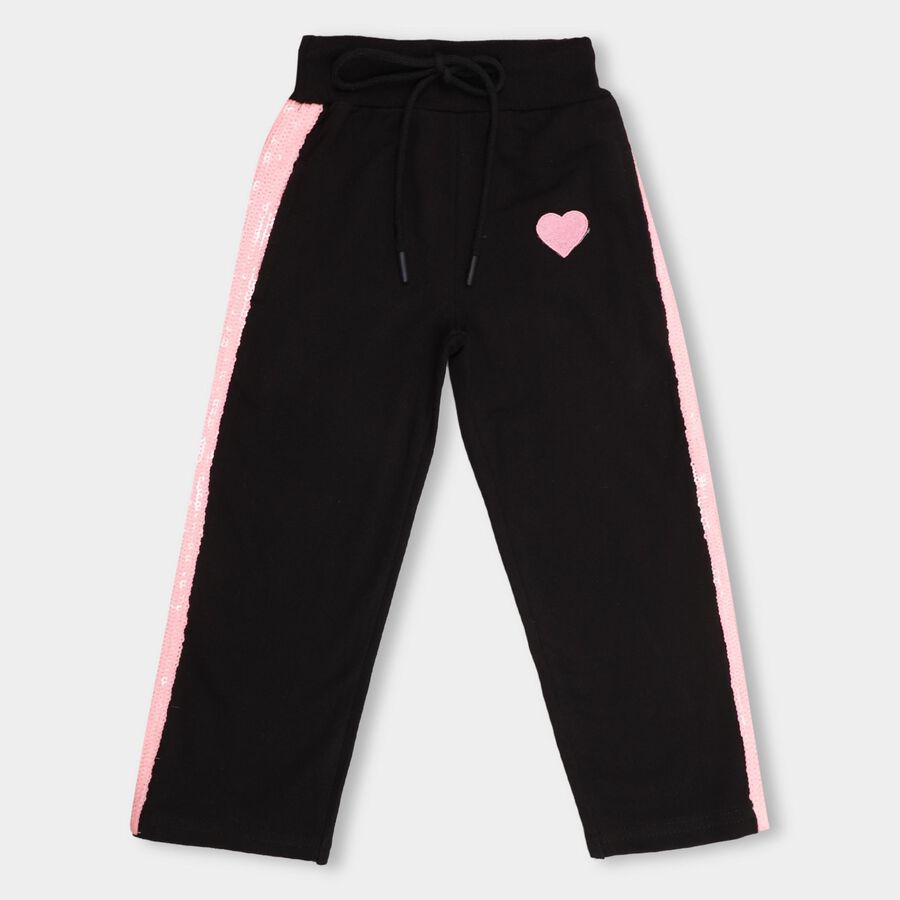 Girls' Pyjama , Black, large image number null