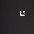 Boys' Half Sleeves T-Shirt , काला, small image number null