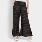 Printed Palazzo, Black, small image number null