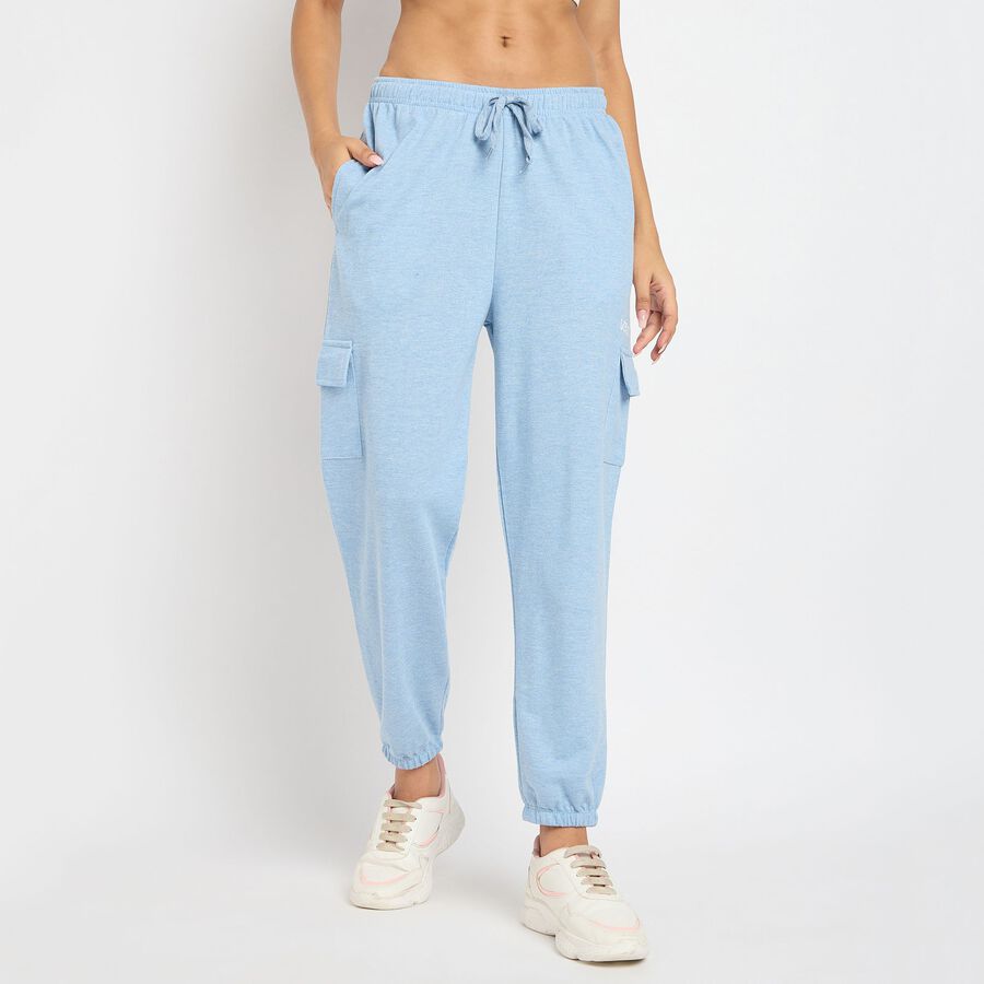 Ladies' Track Pants, Melange Blue, large image number null