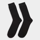 Men's Socks (Pack of 2), Black, small