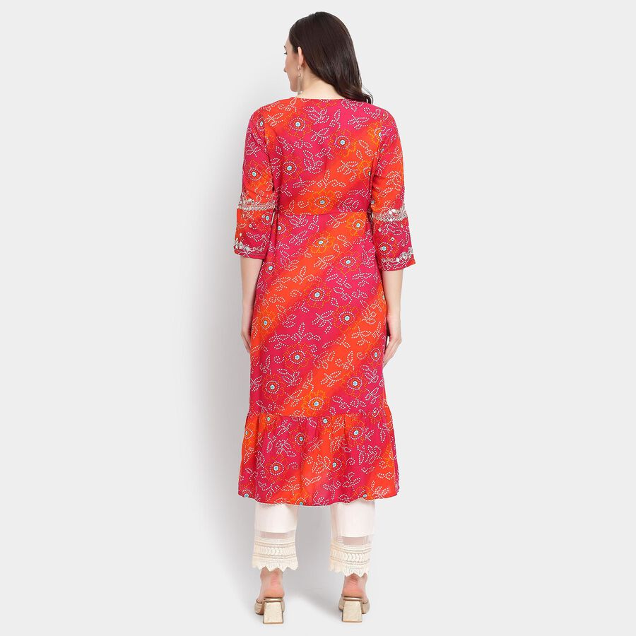 Ladies' Kurta , Orange, large image number null